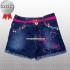 Shortinhos Jeans Infantil P/M/G/GG 4 a 8 Anos