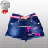 Shortinhos Jeans Infantil P/M/G/GG 4 a 8 Anos Shortinhos Jeans Infantil P/M/G/GG 4 a 8 Anos