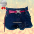 Shortinhos Jeans Infantil P/M/G/GG 4 a 8 Anos