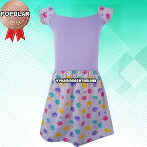 Vestido Infantil Fio Torcido Vestido Infantil Fio Torcido