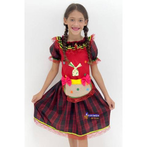 Vestido Infantil Junino