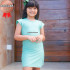 Vestido Infantil Malha Canelada 7 a 9 Anos