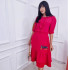 Vestido Amanda Midi Babado