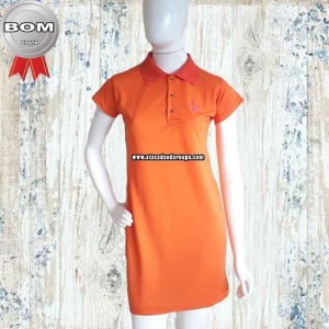 Vestido Gola Polo Vestido Gola Polo