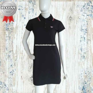Vestido Gola Polo Vestido Gola Polo