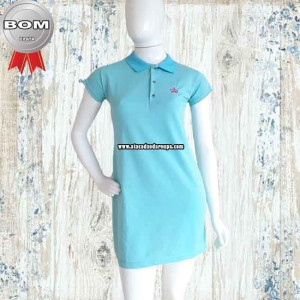 Vestido Gola Polo M/G/P