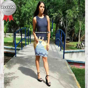Vestido regata e Alçinha Malha Leila M Vestido regata e Alçinha Malha Leila M