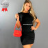 Vestido Renda Malha Canelada G Vestido Renda Malha Canelada G