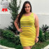 Vestidos Listrados Plus Size Fio Torcido Vestidos Listrados Plus Size Fio Torcido