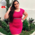Vestidos Listrados Plus Size Fio Torcido Vestidos Listrados Plus Size Fio Torcido