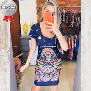 Vestidos Midi Malha Leila M