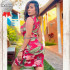 Vestido de Malha Canelada Estampado G Vestido de Malha Canelada Estampado G