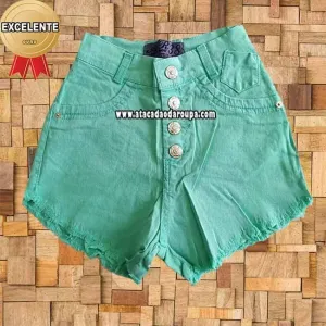 Short Brim Cintura Alta 36 ao 44