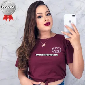 Cropped Liso Algodão Fio 30 Cropped Liso Algodão Fio 30