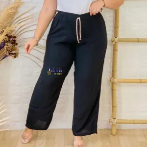Calca-Pantalona-Duna-com-fenda Calça Pantalona Duna