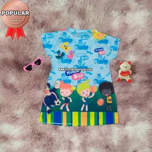 Vestidos Cacharrel Infantil Sublimado 2 a 6 Anos Vestidos Cacharrel Infantil Sublimado 2 a 6 Anos