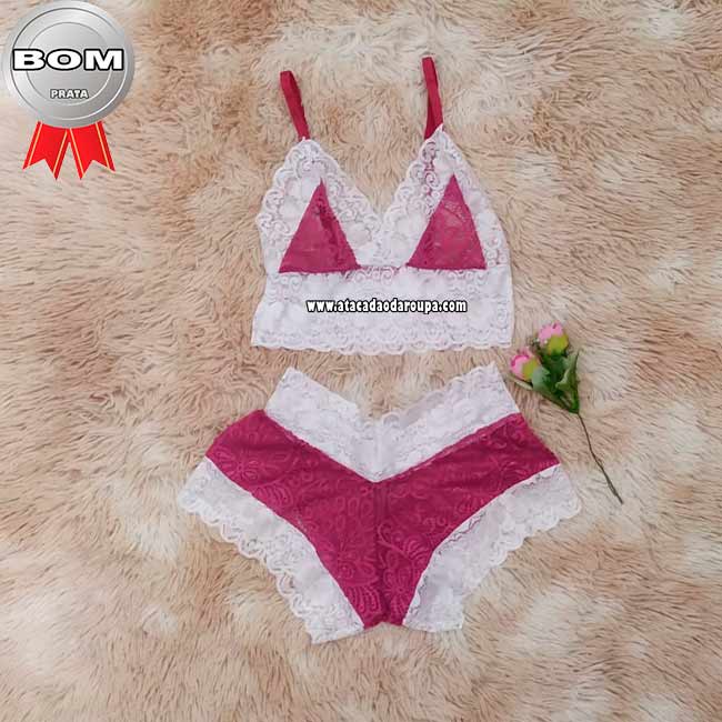 Baby Dool Short Renda Baby Dool Short Renda