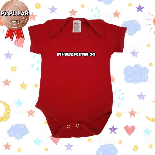 Body Bebê Liso Ribana