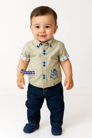 Camisa Social Baby RN