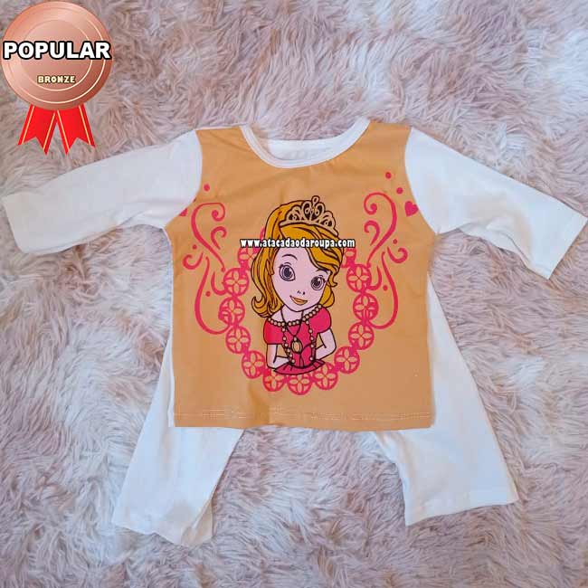 Pijama de Bebê Menina