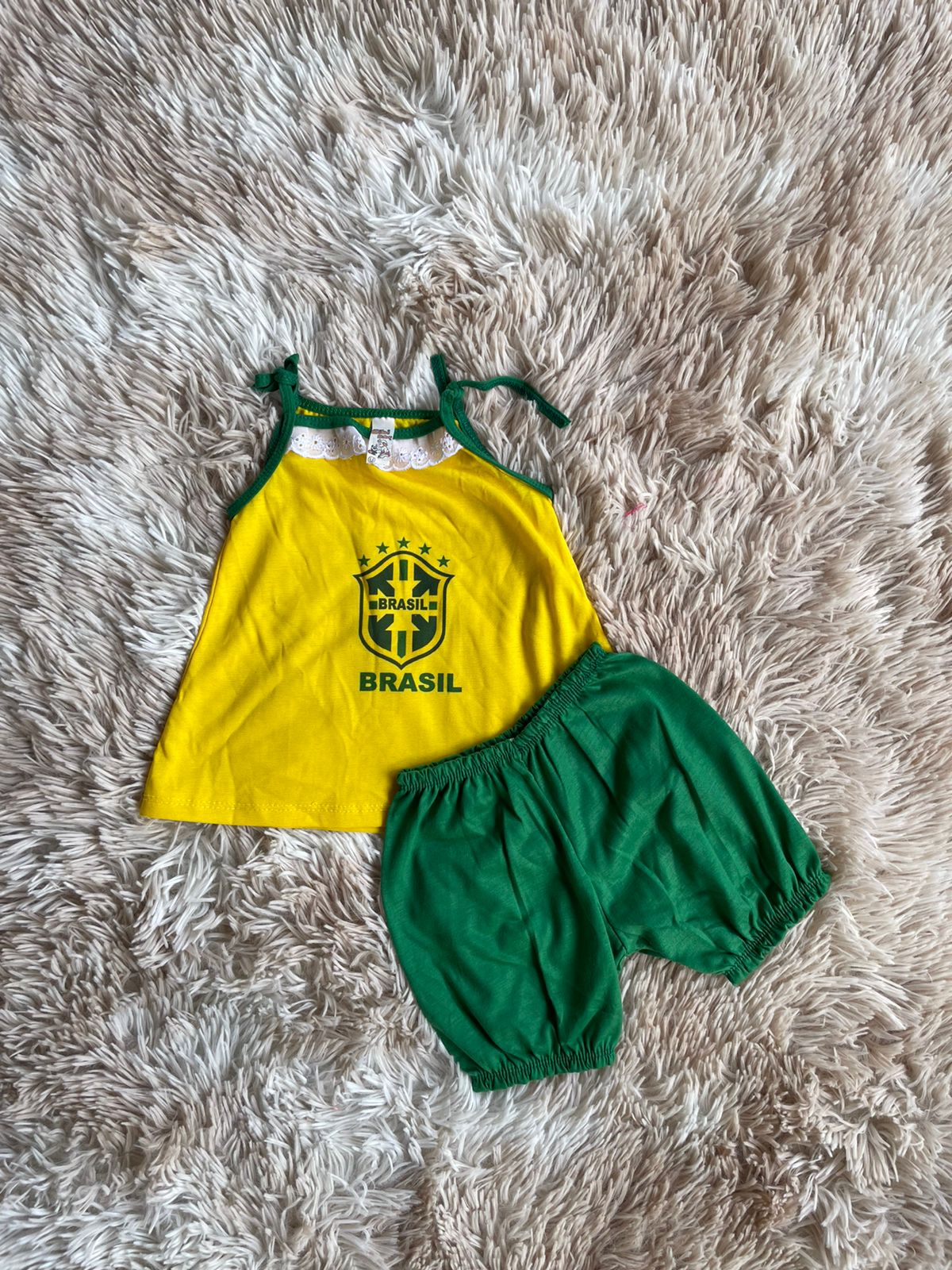 Conjunto Para Bebe Feminino Brasil