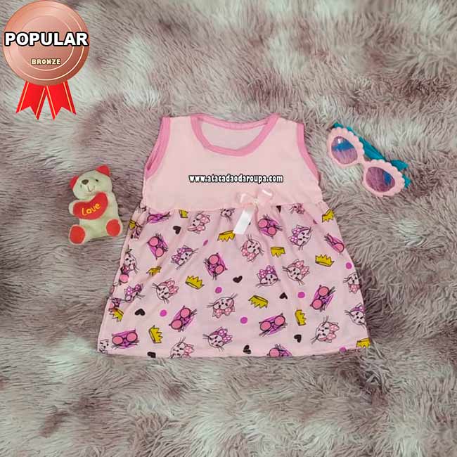 Vestidinho Bebê Basicos Rn Vestidinho Bebê Basicos Rn