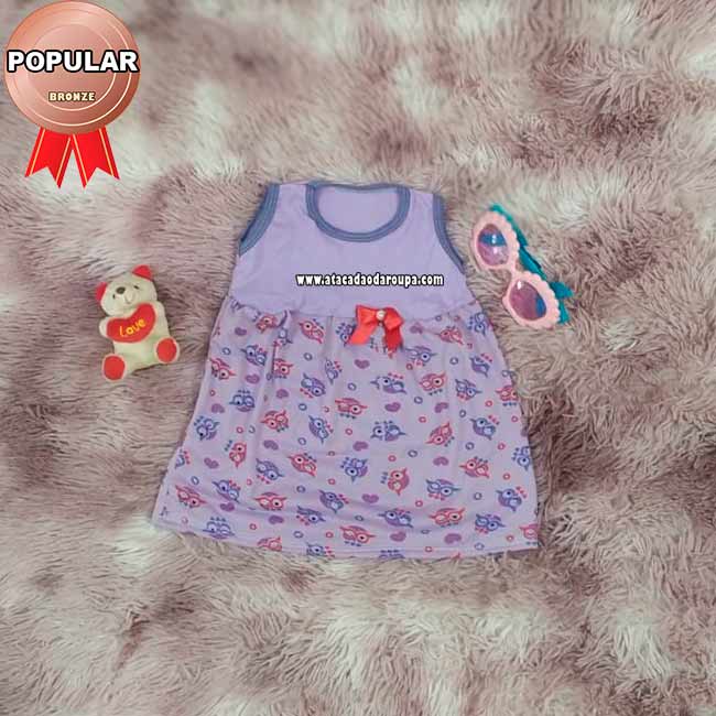 Vestidinho Bebê Basicos Rn Vestidinho Bebê Basicos Rn