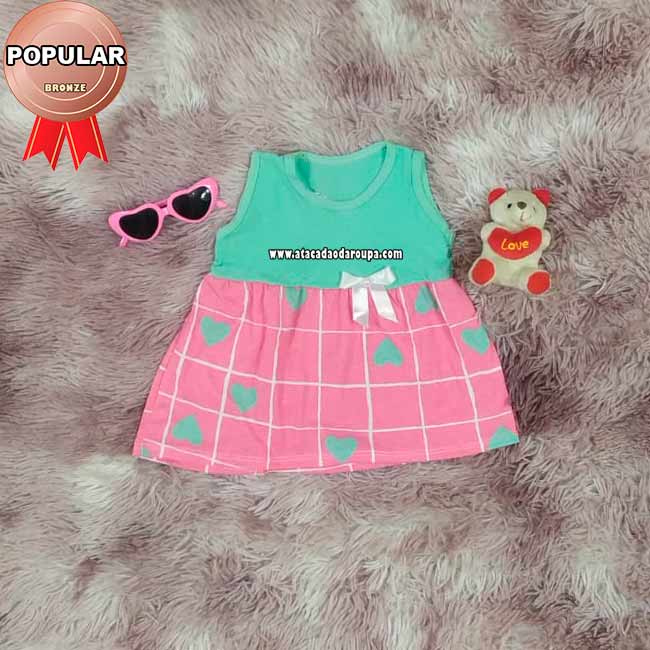 Vestidinho Bebê Basicos Rn Vestidinho Bebê Basicos Rn