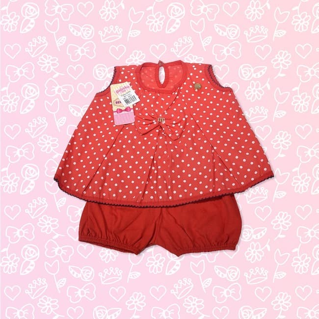 Conjuntinhos e Vestidinhos de Bebê Bebeka Baby 4 A 12 Meses Conjuntinhos e Vestidinhos de Bebê Bebeka Baby 4 A 12 Meses
