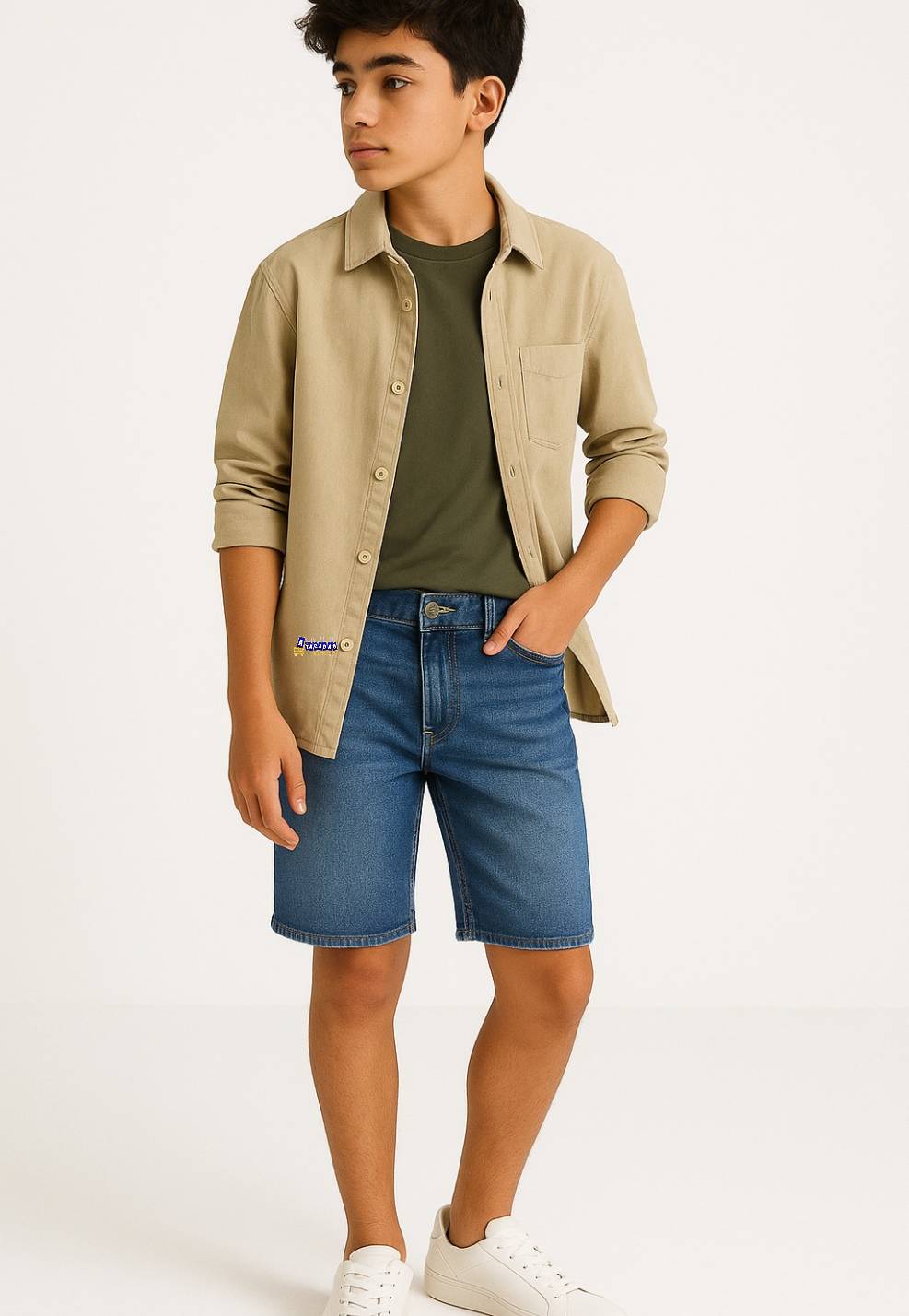 Bermuda Jeans Juvenil Bermuda Jeans Juvenil