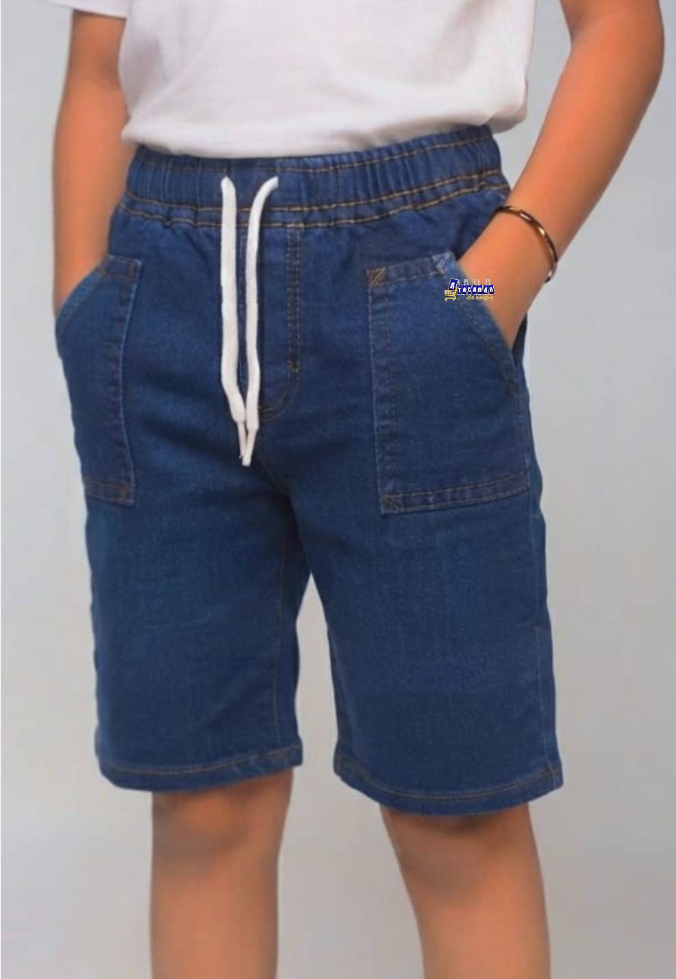 Bermuda Masculino Jeans Infantil