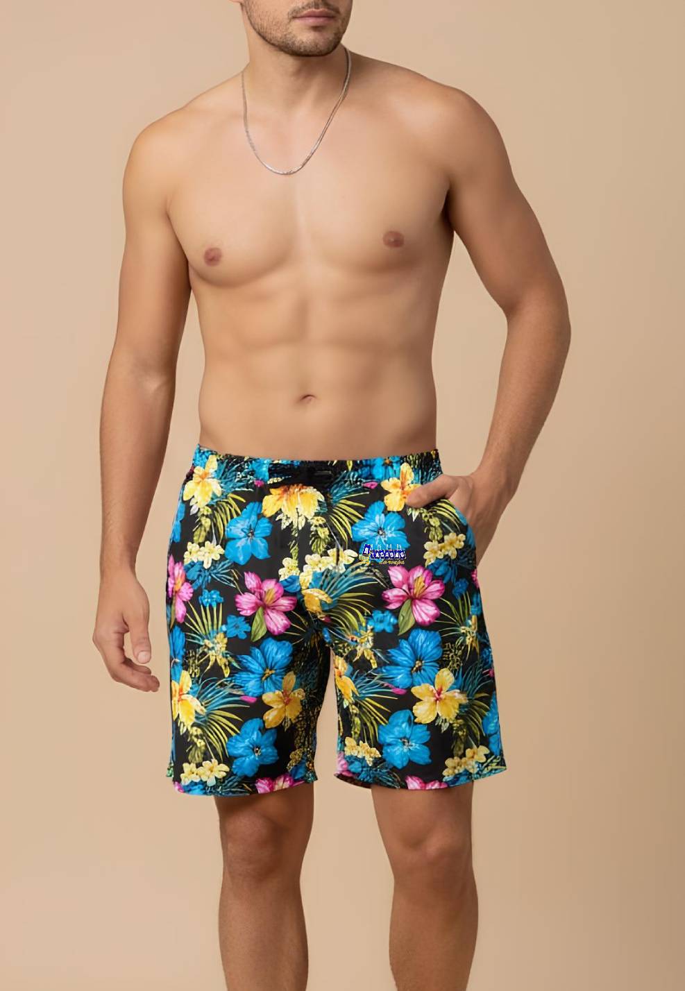 Bermuda Tactel Estampado