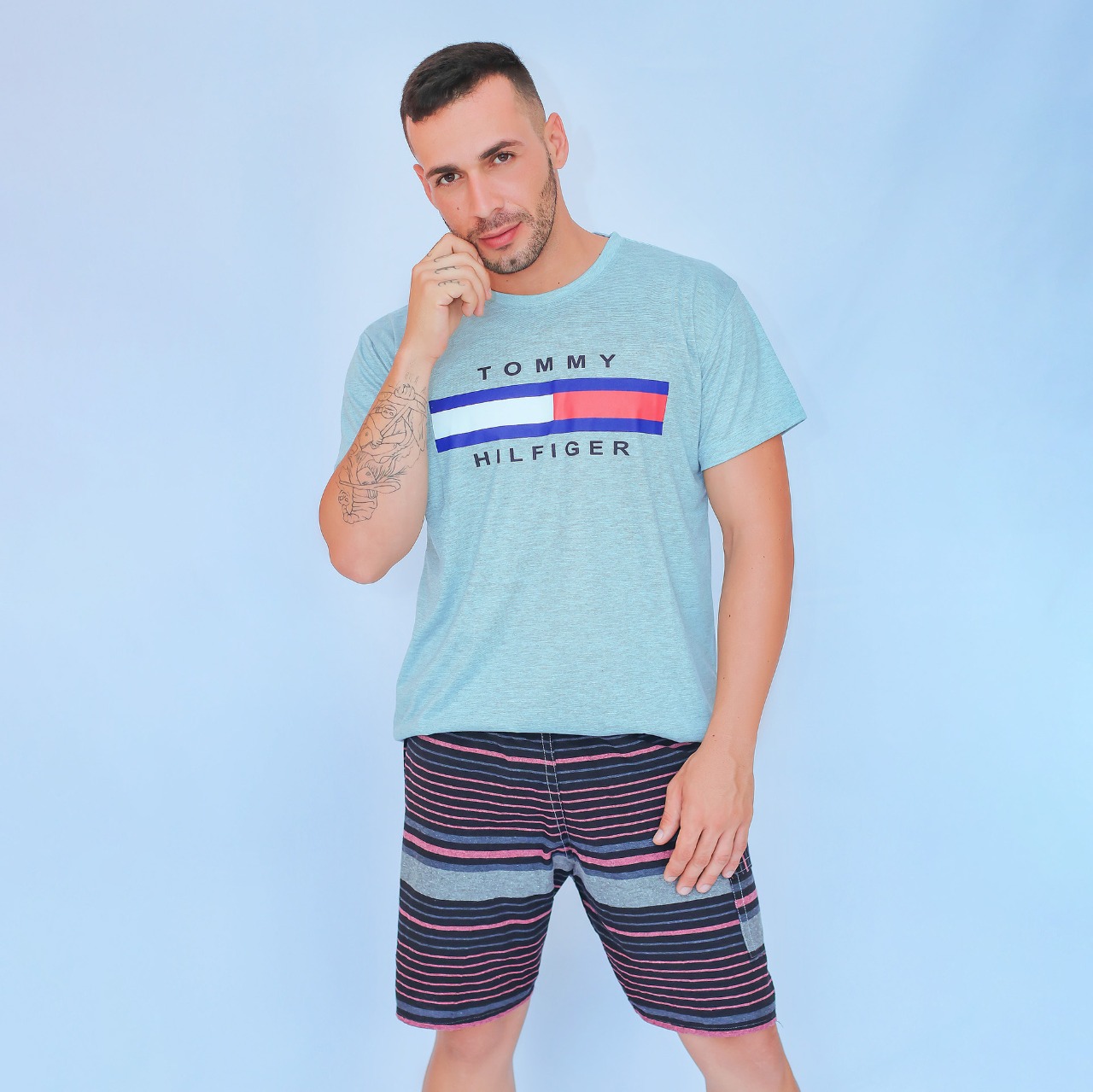Camisa Algodão Masculina  Nafis