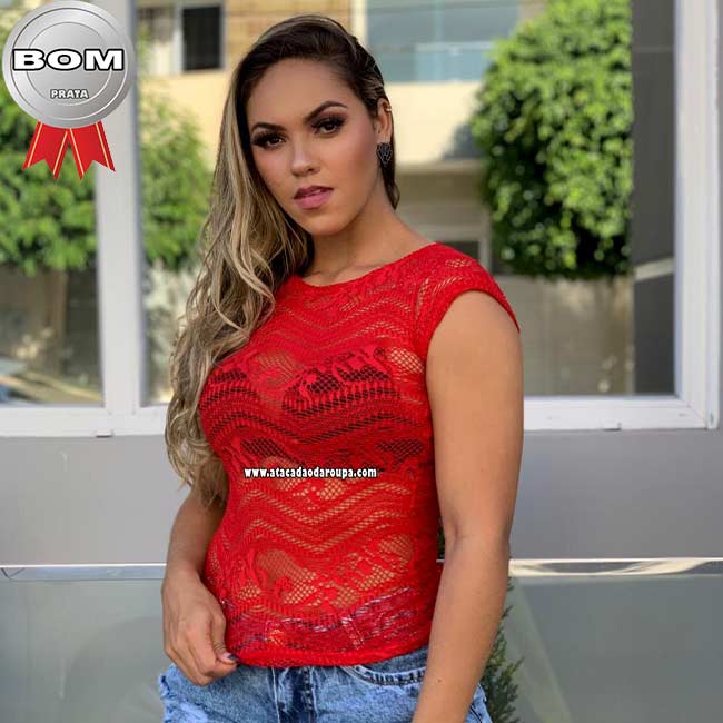 Blusas Feminina de Renda G Blusas Feminina de Renda G