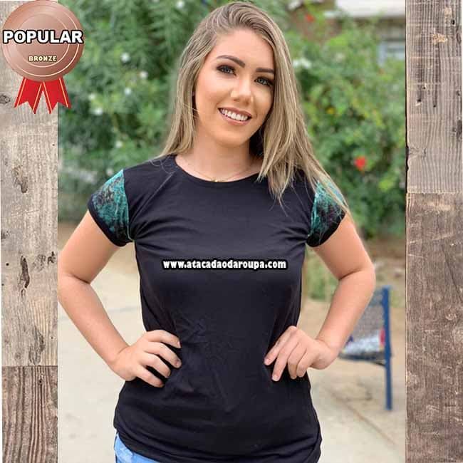 Blusa Fio Torcido com Renda G Blusa Fio Torcido com Renda G