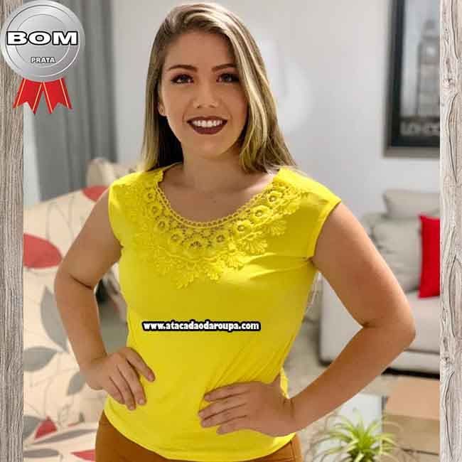 Blusas Modinha em Renda Guipir M Blusas Modinha em Renda Guipir M