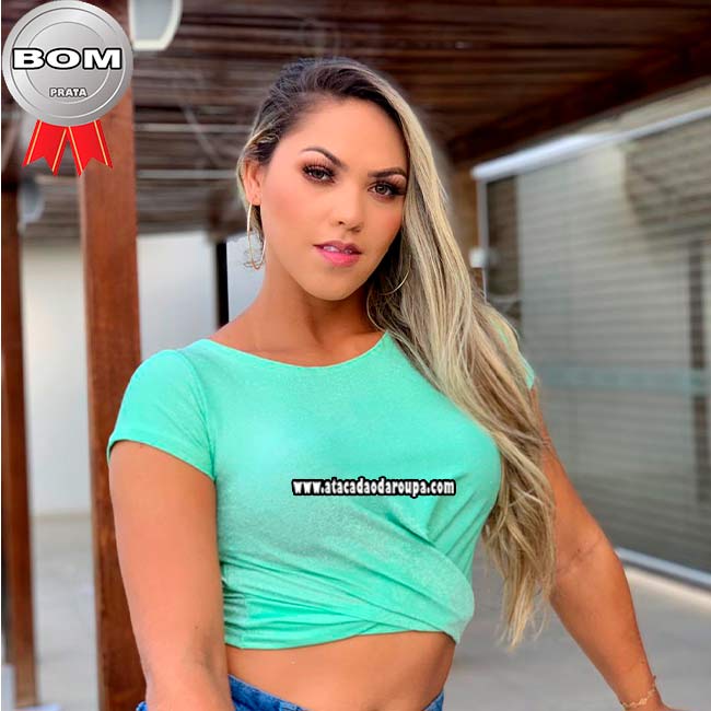 Blusas em Malha Lurex G Blusas em Malha Lurex G
