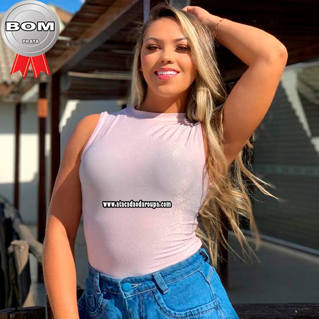 Blusas em Malha Lurex G Blusas em Malha Lurex G