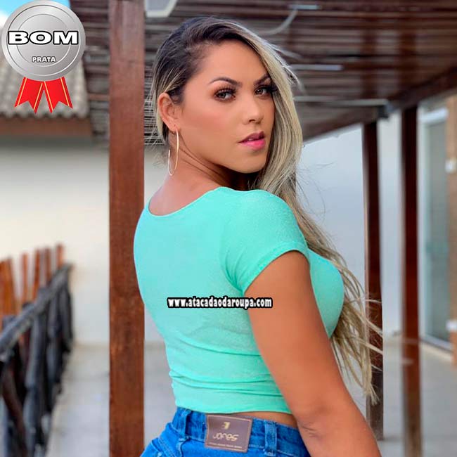 Blusas em Malha Lurex G Blusas em Malha Lurex G