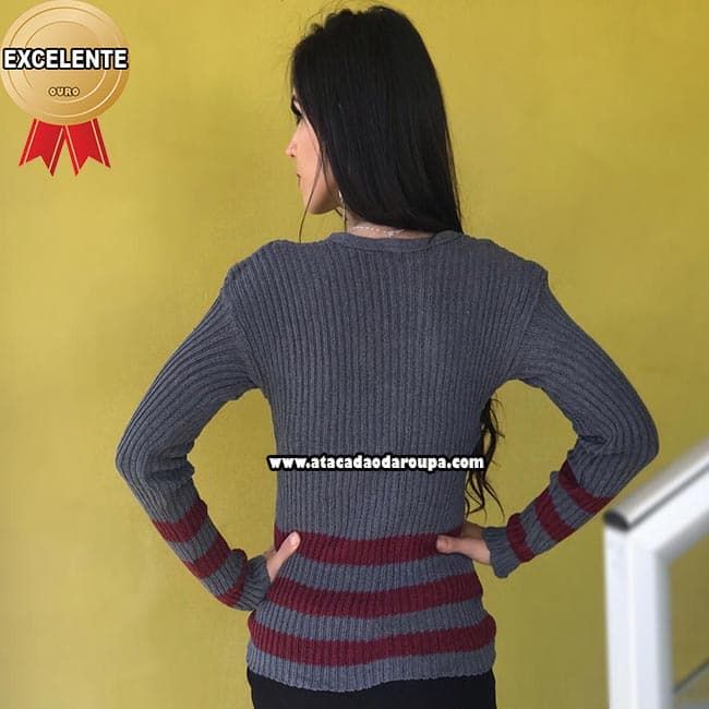 Blusas Femininas de Tricô Inverno Blusas Femininas de Tricô Inverno