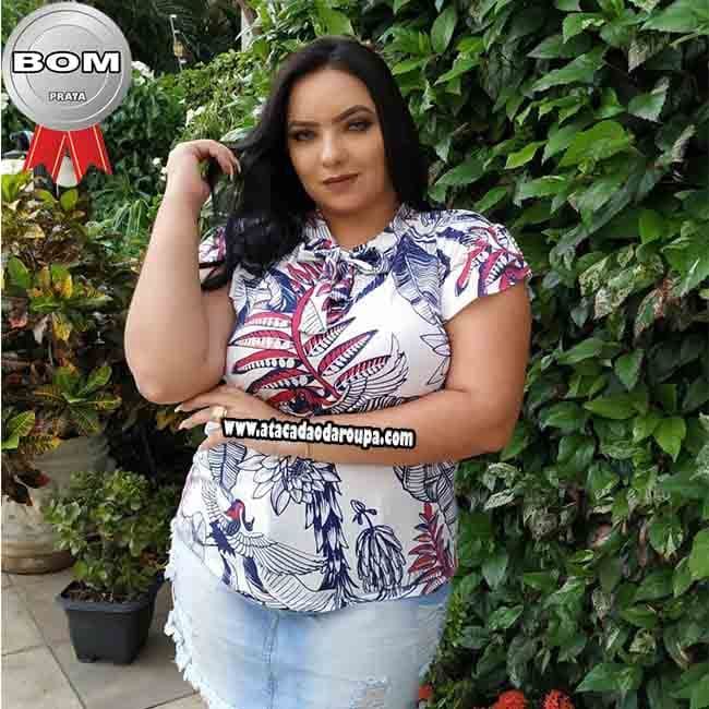 Blusas Plus Size Summer Plex GG Blusas Plus Size Summer Plex GG