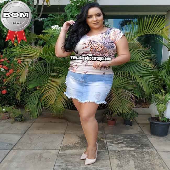 Blusas Plus Size Summer Plex GG Blusas Plus Size Summer Plex GG