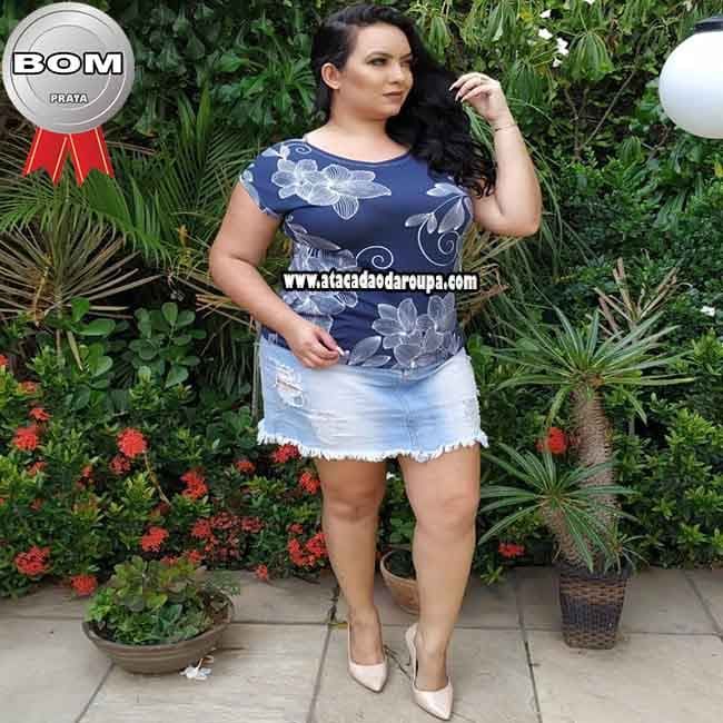 Blusas Plus Size Summer Plex GG Blusas Plus Size Summer Plex GG