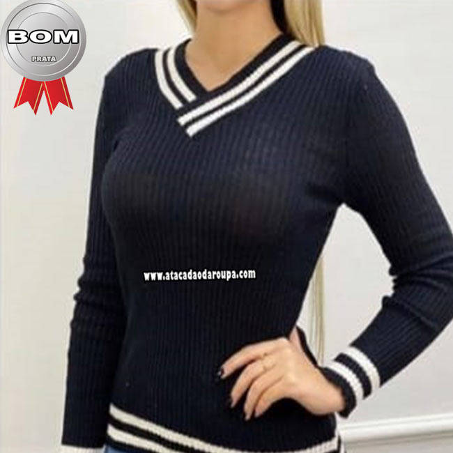 Blusa Tricô Colegial Blusa Tricô Colegial
