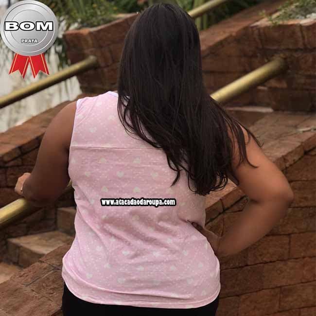 Regata Palla Renda Gripir Plus Size GG Regata Palla Renda Gripir Plus Size GG