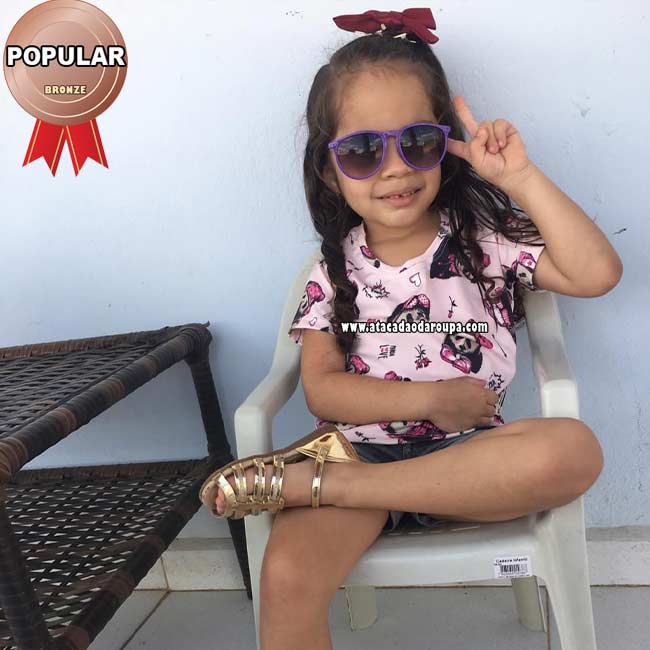 Blusas Infantil de Suplex