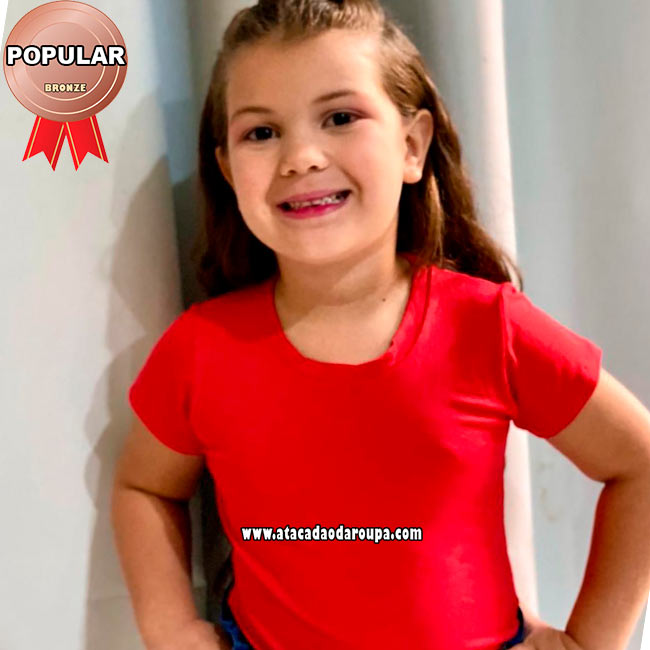 Blusas Fio Torcido Liso Infantil 5 a 6 Anos Blusas Fio Torcido Liso Infantil 5 a 6 Anos