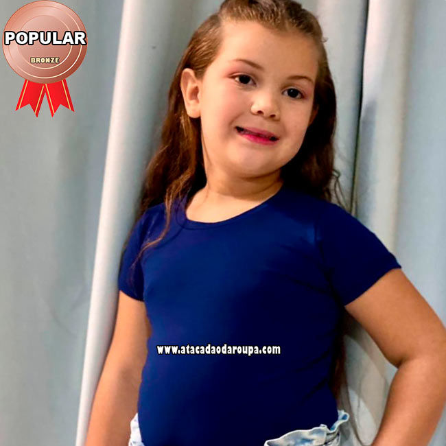 Blusas Fio Torcido Liso Infantil 5 a 6 Anos Blusas Fio Torcido Liso Infantil 5 a 6 Anos