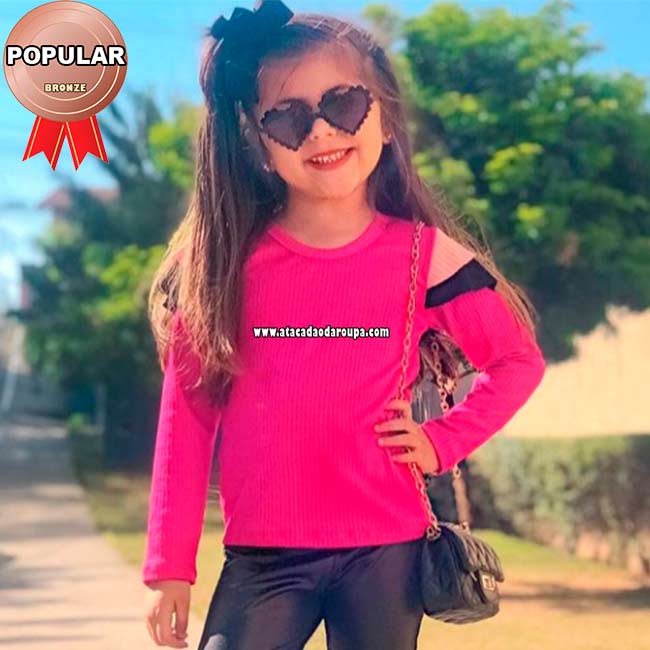Blusas Infantil Canelada