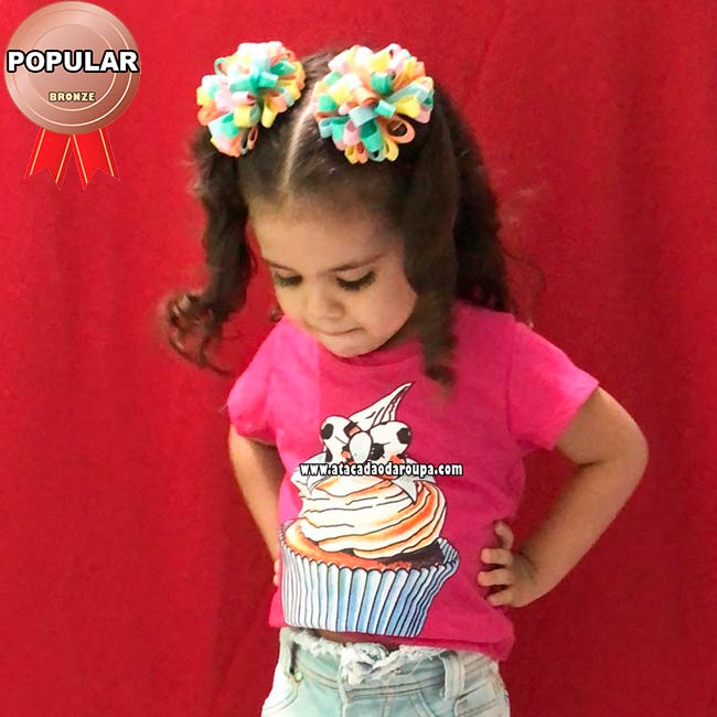 Blusas Algodão Infantil